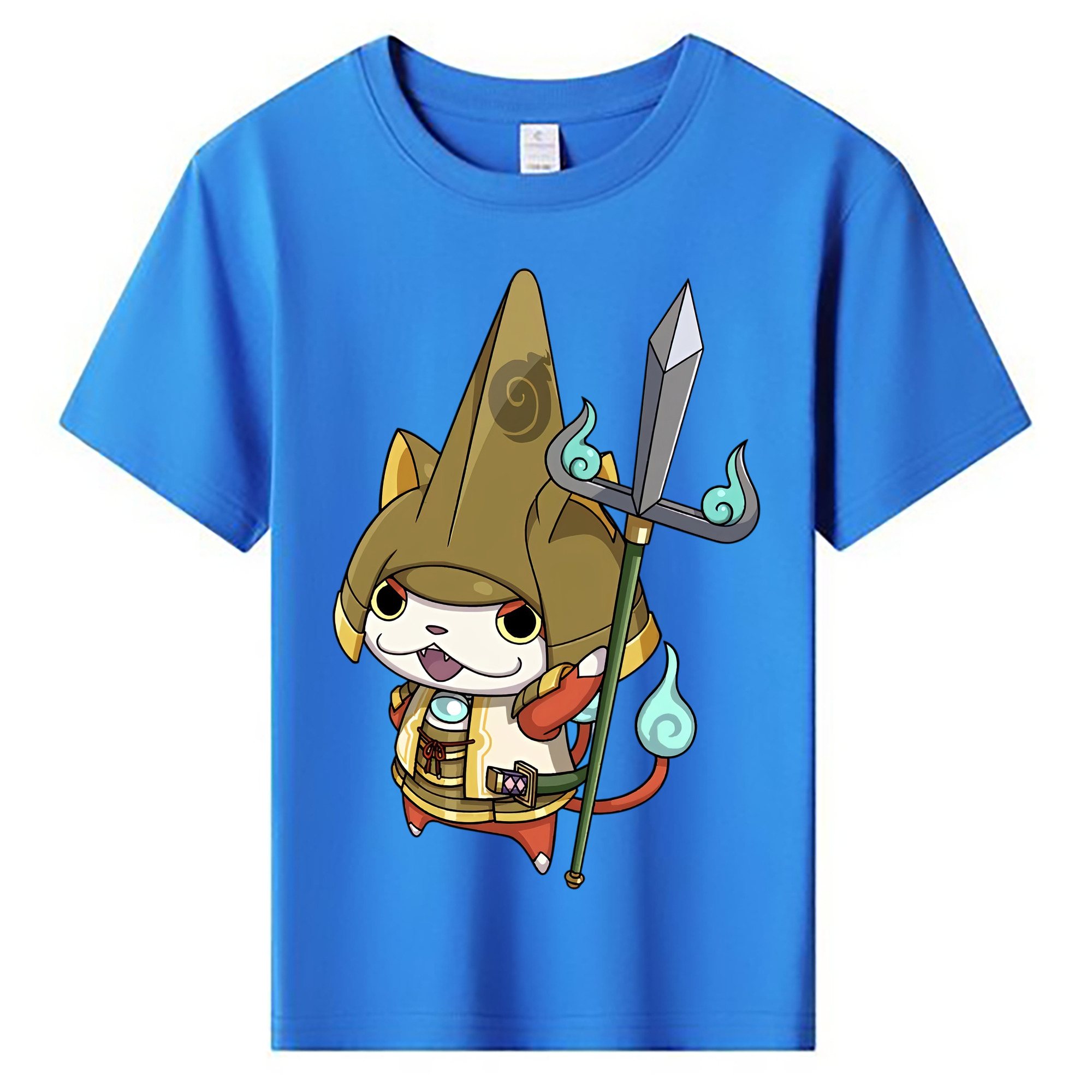 （画像用） 妖怪ウォッチ Yo-kai Watch 綿100％キッズTシャツ（フロントプリント）